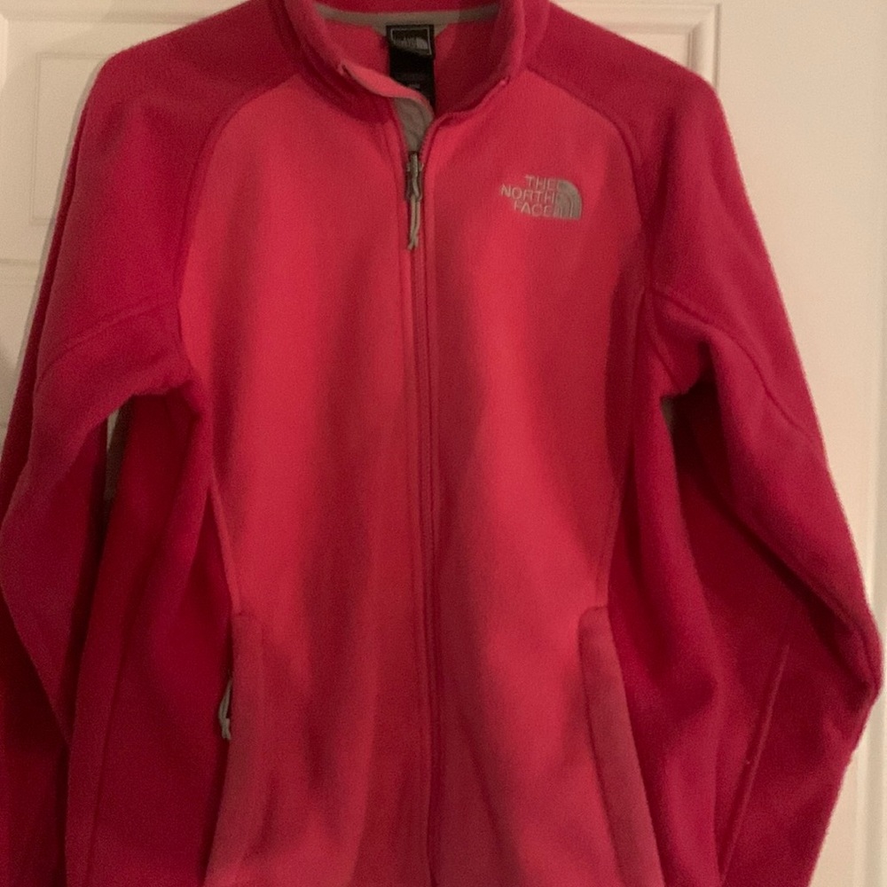 North face jacket , gently used . Many more years left , no rips , stains etc .